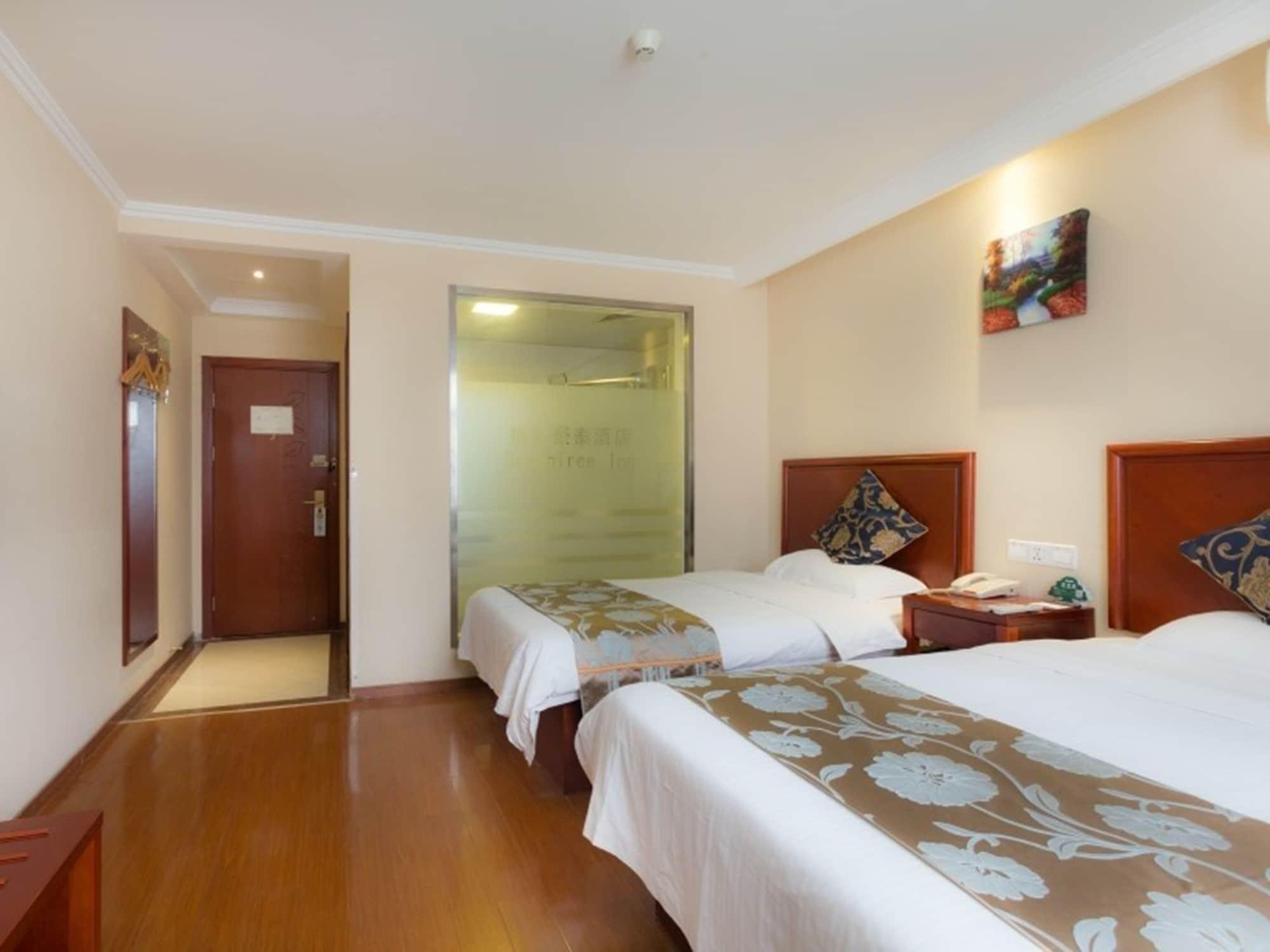 Greentree Inn Jiangsu Xuzhou Jiawang District Express Hotel Bagian luar foto