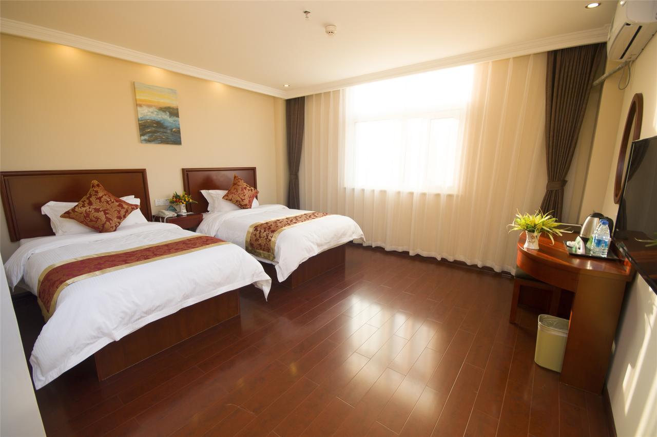 Greentree Inn Jiangsu Xuzhou Jiawang District Express Hotel Bagian luar foto